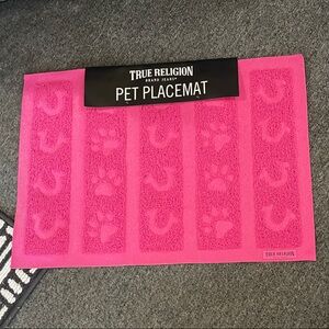True Religion Pink Pet Placemat